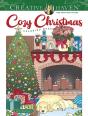 Creative Haven Cozy Christmas Coloring Book - Preview