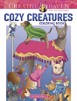 Creative Haven Cozy Creatures Coloring Book - Preview