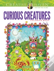 Capa do artigo Creative Haven Curious Creatures Coloring Book