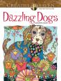 Creative Haven Dazzling Dogs Coloring Book - Preview