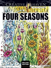 Creative Haven Deluxe Edition Four Seasons Coloring Book