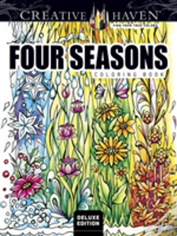 Capa do artigo Creative Haven Deluxe Edition Four Seasons Coloring Book