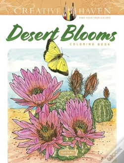 Capa do artigo Creative Haven Desert Blooms Coloring Book