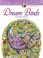 Creative Haven Dream Birds Coloring Book - Preview