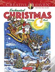 Creative Haven Enchanted Christmas Coloring Book
