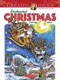 Creative Haven Enchanted Christmas Coloring Book - Preview