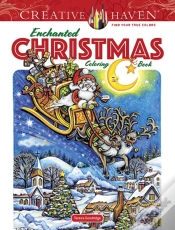 Capa do artigo Creative Haven Enchanted Christmas Coloring Book