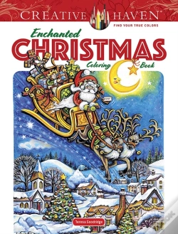 Capa do artigo Creative Haven Enchanted Christmas Coloring Book