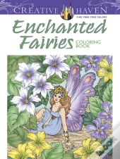 Creative Haven Enchanted Fairies Coloring Book