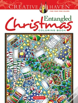Capa do artigo Creative Haven Entangled Christmas Coloring Book