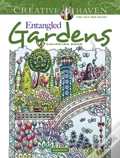 Creative Haven Entangled Gardens Coloring Book