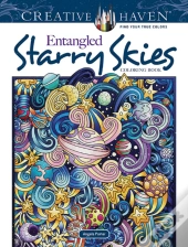 Creative Haven Entangled Starry Skies Coloring Book