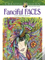 Creative Haven Fanciful Faces Coloring Book
