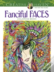Capa do artigo Creative Haven Fanciful Faces Coloring Book