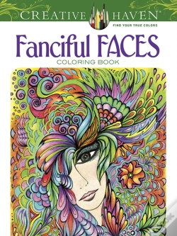 Capa do artigo Creative Haven Fanciful Faces Coloring Book