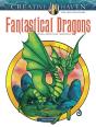 Creative Haven Fantastical Dragons Coloring Book - Preview
