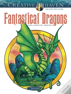 Capa do artigo Creative Haven Fantastical Dragons Coloring Book