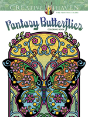 Creative Haven Fantasy Butterflies Coloring Book - Preview