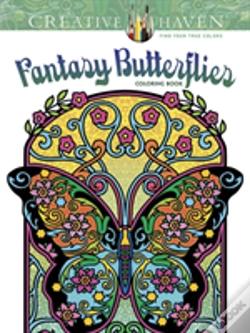 Capa do artigo Creative Haven Fantasy Butterflies Coloring Book