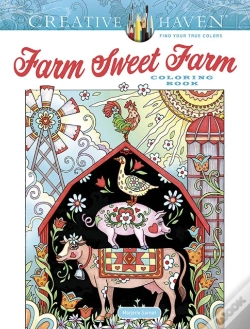 Capa do artigo Creative Haven Farm Sweet Farm Coloring Book