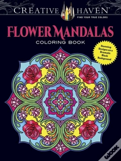 Capa do artigo Creative Haven Flower Mandalas Coloring Book