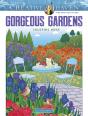 Creative Haven Gorgeous Gardens Coloring Book - Preview