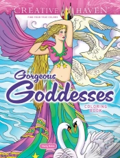 Capa do artigo Creative Haven Gorgeous Goddesses Coloring Book