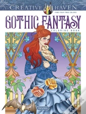 Creative Haven Gothic Fantasy Coloring Book