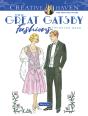 Creative Haven Great Gatsby Fashions Coloring Book - Preview