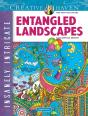 Creative Haven Insanely Intricate Entangled Landscapes Coloring Book - Preview