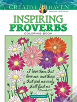 Capa do artigo Creative Haven Inspiring Proverbs Coloring Book