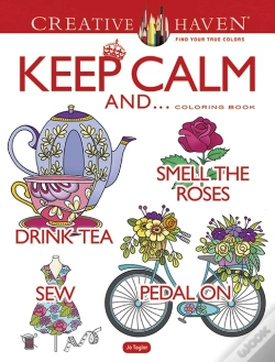 Capa do artigo Creative Haven Keep Calm And... Coloring Book