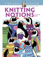 Creative Haven Knitting Notions Coloring Book - Preview
