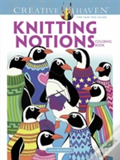 Capa do artigo Creative Haven Knitting Notions Coloring Book