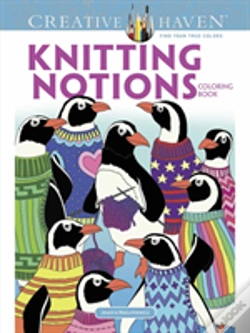Capa do artigo Creative Haven Knitting Notions Coloring Book