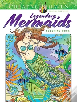 Capa do artigo Creative Haven Legendary Mermaids Coloring Book