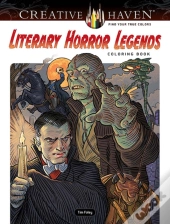 Creative Haven Literary Horror Legends Coloring Book