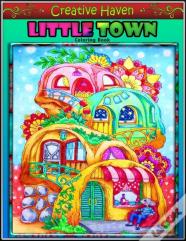 Creative Haven Little Town Coloring Book
