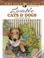 Capa do artigo Creative Haven Lovable Cats And Dogs Coloring Book