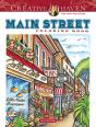Creative Haven Main Street Coloring Book - Preview