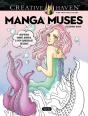 Creative Haven Manga Muses Coloring Book - Preview
