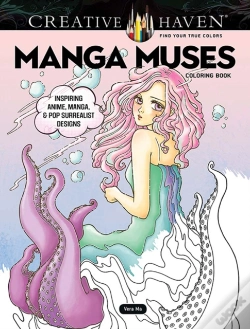 Capa do artigo Creative Haven Manga Muses Coloring Book