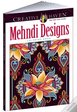 Capa do artigo Creative Haven Mehndi Designs Collection Coloring Book