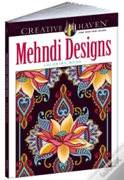 Capa do artigo Creative Haven Mehndi Designs Collection Coloring Book