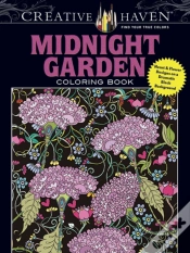 Capa do artigo Creative Haven Midnight Garden Coloring Book
