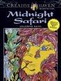 Creative Haven Midnight Safari Coloring Book - Preview