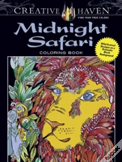 Capa do artigo Creative Haven Midnight Safari Coloring Book