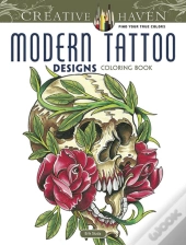 Creative Haven Modern Tattoo Designs Coloring Book