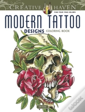 Capa do artigo Creative Haven Modern Tattoo Designs Coloring Book