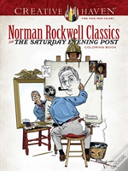 Capa do artigo Creative Haven Norman Rockwell'S Saturday Evening Post Classics Coloring Book